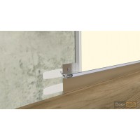 Silver Reversible Skirting 50mm for Developers| DoorHub UAE